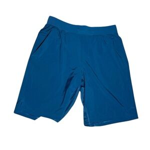 Lululemon Channel Cross Short  7" Updated Blue Swim Trunks Size Medium